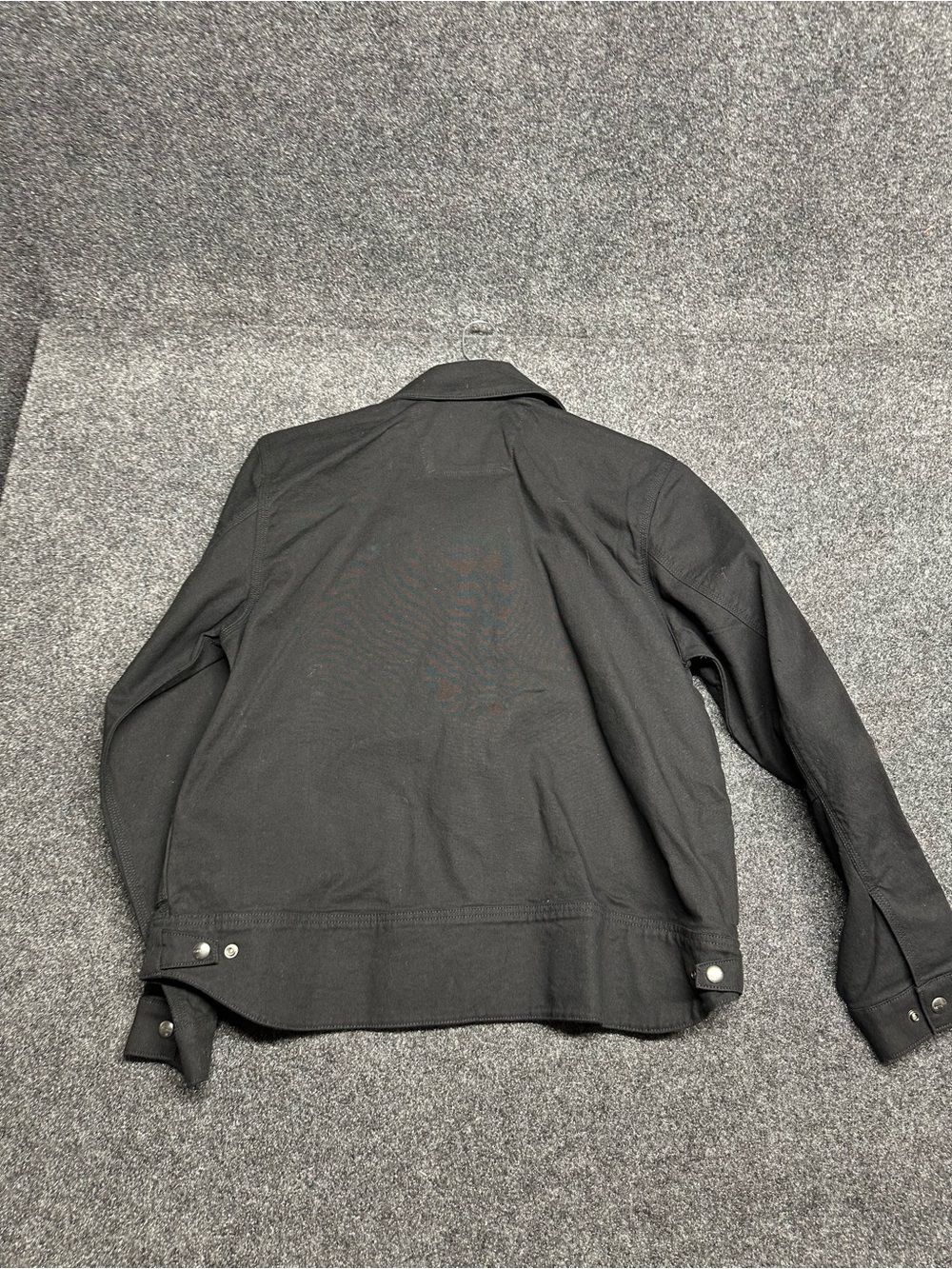 Carhartt Berwick Jacket Large Black Rugged Flex Canvas Duck Utility OJ5748-M - Picture 4 of 5